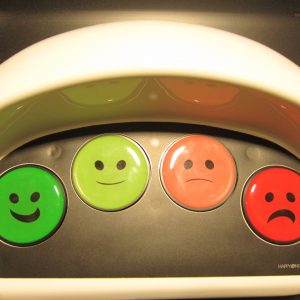 Smiley faces control panel