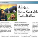 Living With Loss: "Adrian, Patron Saint of the Castlebuilders"