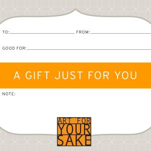Gift Certificate to print out