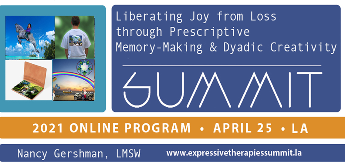 Read more about the article 4CE 4-hr VIRTUAL MASTER CLASS | Expressive Therapies Summit (LA, Spring 2021)