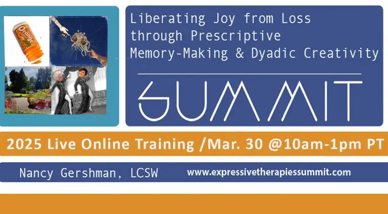 Read more about the article 3CE LIVE ONLINE TRAINING | Expressive Therapies Spring Virtual Summit (LA, Mar 2025)